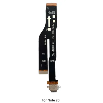 Дънната Платка дънна Платка Бързо Зарядно Устройство Гъвкав Кабел USB Докинг станция За Зареждане на Samsung Galaxy Note 20 5G SM-N981 + Чип за IC