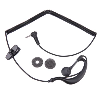 Слушалка с Г-образно една кука, слушалки с практично отолог на една кука, слушалки за преносими радиостанции, аксесоари за Motorola GP2000 ICOM IC-U16