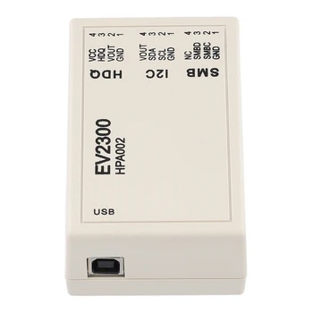 EV2300 TI USB-тестер, инструмент за откриване на софтуер, отключване, оценка схема на сензора нивото на горивото в акумулатор, за откриване на горелката на батерията