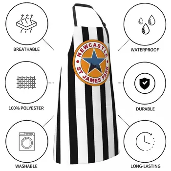 Magpies Newcastle - Престилка Newcastle Magpies, кухненски престилки за жени, кухненска престилка 4