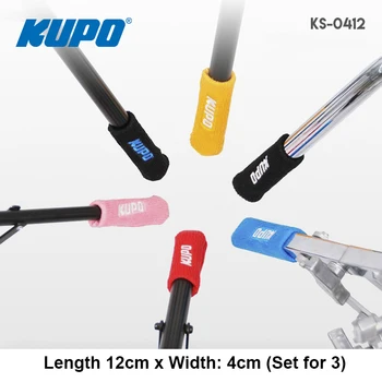 Осветителни влакчета и оборудване за улавяне на KUPO KS-0412, защита за крака (комплект от 3 броя)