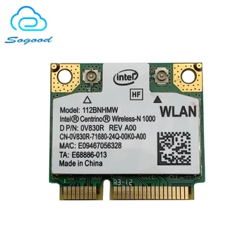 Нова безжична мрежова карта Intel wifi Link 1000 112BNHMW 300M half MINI PCIE за Samsung лаптоп ASUS Shenzhou Dell, Acer N4010