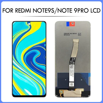 За Xiaomi Redmi Note 9S LCD дисплей M2003J6A1G Сензорен Екран За Redmi Note 9 Pro Дисплей M2003J6B2G Подмяна на Дигитайзер 3