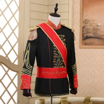 Средновековен костюм на Британската кралската гвардия на Хелоуин, форма на Кралската гвардия, войниците от Кралската гвардия на принц Уилям, Европейски костюм принц