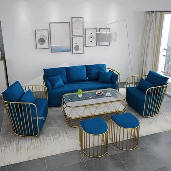 Мека мебел за дневна Nordic Leisure Мързел, модерни мебели за дома, лесен тъканта на палубата, лека луксозен диван за малък апартамент, столче за обувки