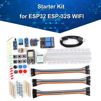 Основен Стартов Комплект за ESP32 ESP-32S с Чекмедже За Съхранение на 0,96-Инчов Oled-Фоторезисторного Модул WIFI Електронни Компоненти за Ardui
