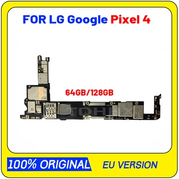 Отключени дънната платка за Google Pixe4 Оригинална логическа такса Pixel 4 64 GB 128 GB напълно функционален мобилен чип Без Face id