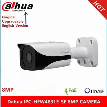 IP камера Dahua IPC-HFW4831E-SE Ultra HD 8MP с вграден слот за SD-карта IP67 IR40M POE 4K IP камера