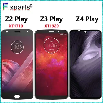 За Motorola Moto Z Play LCD Дисплей Z2 Play Сензорен Дисплей Дигитайзер В Събирането на Замяна За Мото Z3 Play LCD Дисплей Z4 Play Екран