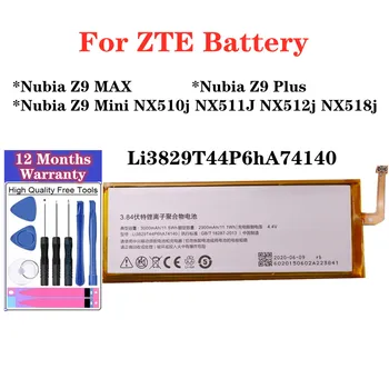 2021 100% 3000 mah Li3829T44P6HA74140 Батерия За ZTE Nubia Z9 MAX/Z9 Plus/Z9 Mini NX510j NX511J NX512j NX518j Батерия за телефона