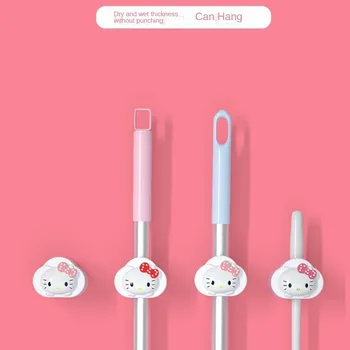 Куката за въже на Hello Kitty висящи рафтове за съхранение на окачен унитазной парцал cartoony сладък скоба за метли