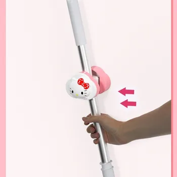 Куката за въже на Hello Kitty висящи рафтове за съхранение на окачен унитазной парцал cartoony сладък скоба за метли 3