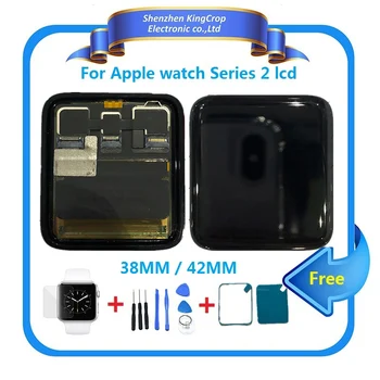 За Apple Watch Серия 2 LCD дисплей с touch screen Digitizer Series2 S2 38 mm/42 мм Подмяна на Pantalla + Закалено Стъкло Series 2