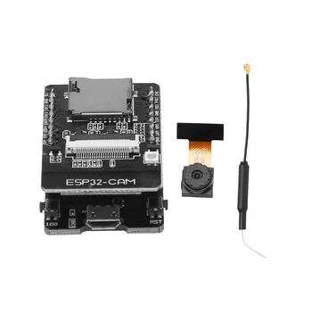Такса Wi-Fi Bluetooth ESP32-CAM MB Micro-USB към сериен порт CH340G с режим на камера модул OV2640, с антена на 2.4 G