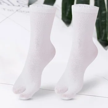 Унисекс Отделни Пръсти на два пръста Чорапи от полиестер, Стираемые Чорапи на два пръста, Потеющие, Дезодорирующие При Вальгусной деформация 2