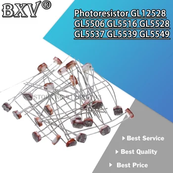 LDR Снимка Светлочувствителен Резистор Фотоелектричния Photoresistor GL12528 5528 GL5528 5537 5506 5516 5539 5549 За Arduino GL5506