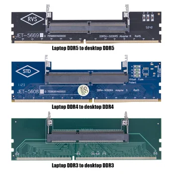 Адаптер памет за лаптоп и настолен компютър DDR3, жак DDR4, жак DDR5, карта памет Memory Stick
