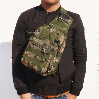 Военно-тактически чанта през рамо, мъжки градинска камуфляжная армията чанта-прашка, раници Molle, спортна чанта за къмпинг, лов, пътуване 3