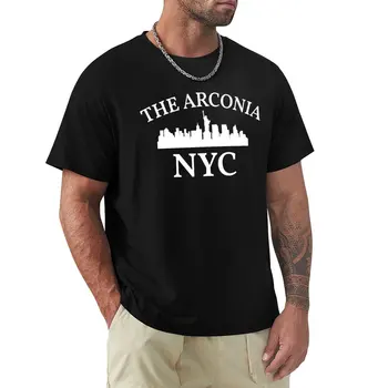 Тениски Arconia ню йорк, мъжки тениски по поръчка, дрехите от аниме, мъжки ризи
