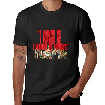 Нова тениска Total Drama Island, тениски с графичен дизайн, потници, мъжки тениски за тренировки