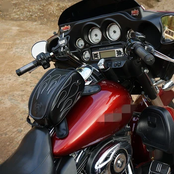 Чанта за резервоара на мотоциклета двигателят е с мазителна чанта за резервоара на мотоциклета седельная чанта за Harley Sportster 883 1200 XL Touring Softail Dyna Road King