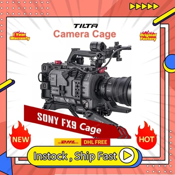 Клетка камера Instock TILTA за огледално-рефлексен фотоапарат SONY PXW-FX9 full cage PXW FX9 Стенд с централна плочка power ES-T18-V