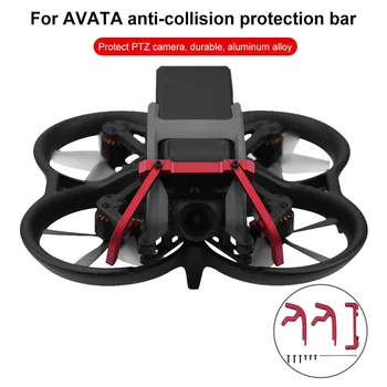 Защитна броня от алуминиева сплав, защитен планк на камерата, защита от сблъсък, аксесоари за летателни апарати за DJI Avata