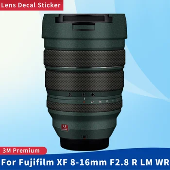 За Fujifilm XF 8-16 мм F2.8 R LM WR Обектива на камерата Кожата Срещу Надраскване Защитно Фолио За тяло Защитен Стикер XF8-16, F/2.8