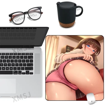 Секси малка подложка за мишка, Големи цици, Голям задник, клавиатура за PC геймър, Малко подложка за мишка, подложка за компютърна мишка, килим за лаптоп, подложка за аниме, подложка за работния плот