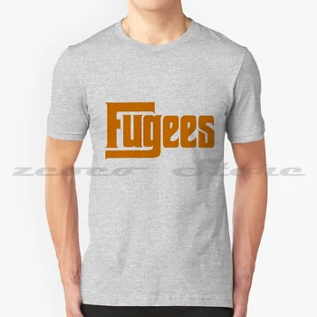 Тениска Fugees от 100% памук, висококачествена и удобна тениска Fugees в стил хип-хоп, рап, Пейзажно запис на винил група, изпълнител