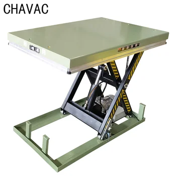 1000 кг ~ 4000 кг Мини-хидравлично подемно оборудване с единични ножица, Електрически ножничный лифт с CE 1
