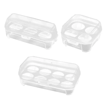 Контейнер за яйца 157D, тава за яйца с 3 клетки/4 клетки / 5 клетки Противоударная кутия