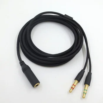 За слушалки Razer Kraken V2 аудио кабел за слушалки, микрофон за слушалки Razer Kraken V2, кабели за слушалки, Аксесоари за слушалката с дължина 2 м