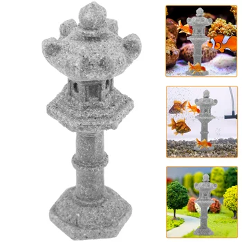 Статуята на Мини-пагоди, Статуетка Палата, Украса на градината в дзен стил, Украса за градината за медитация