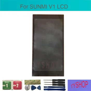 100% Тестван за SUNMI V1 LCD Display Touch Screen Digitizer Assembly Repair Parts Tool