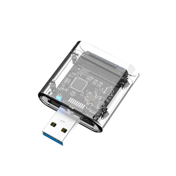 Корпус на твърдотелно устройство за съхранение M2 шаси SATA Gen 1 USB 3.0 адаптер Кутия за дискове, за да SSD SATA M. 2 NGFF 1