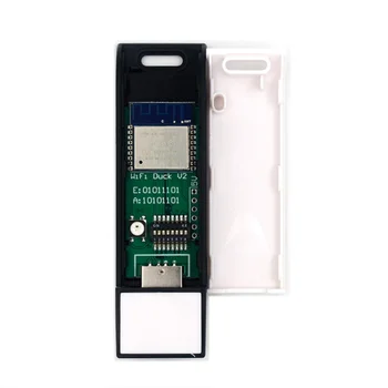 WIFI DUCK V2 с режим на Shell ESP8266 Микроконтролер изпълнява ролята на USB-клавиатура
