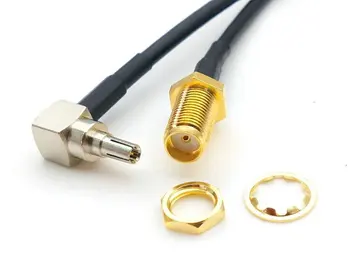 50шт кабел-адаптер RG174 за рутер CRC9-SMA