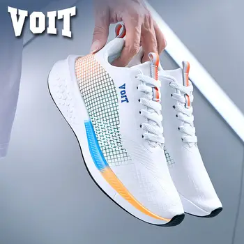 Voit/2023 Мъжки баскетболни обувки за бягане, Дишаща, сверхлегкая, амортизирующая окото, Спортни Дамски Ежедневни обувки за отдих с висока еластичност