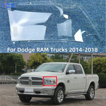За товарни автомобили Dodge RAM 2014 2015 2016 2017 2018 автоаксесоари Прозрачен Материал PC Обектив Предния Фенер