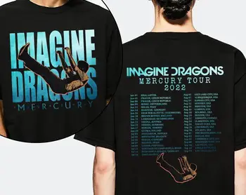 Тениска Imagine Dragons Mercury Tour 2022 Тениска Mercury Tour 2022 Тениска Before The Thunder