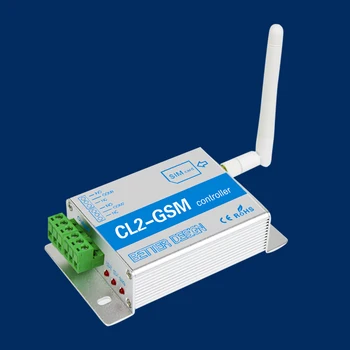 CL2-GSM 2-канален Оператор отваряне на врата с дистанционно управление чрез SMS / набиране на номера за дома, складове, паркинги и т.н