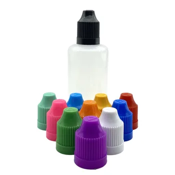 Пластмасова бутилка-краен PE 100 ML с капачка за деца и дълъг тънък фитил, пластмасови бутилки за течност, 100 мл 0