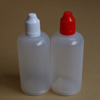 Пластмасова бутилка-краен PE 100 ML с капачка за деца и дълъг тънък фитил, пластмасови бутилки за течност, 100 мл 3