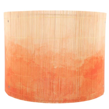 Градиентные бамбукови абажури за лампи E27, лампа за полилеи, Ретро Макара лампа, Европейският лампа, Декоративна висулка във формата на абажура за лампи