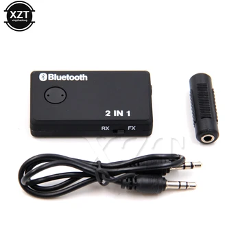 Безжичен аудио 2 в 1, Bluetooth-съвместим приемник и предавател, Bluetooth адаптер HIFI за високоговорители, TV, MP3