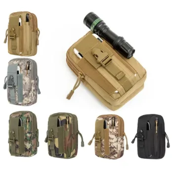 Мъжки поясная чанта за военни пътуване, къмпинг, тактическа чанта, поясная чанта за колан, малък джоб, военни скута раници с мека облегалка, туристически раници 1