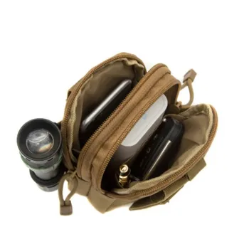 Мъжки поясная чанта за военни пътуване, къмпинг, тактическа чанта, поясная чанта за колан, малък джоб, военни скута раници с мека облегалка, туристически раници 2