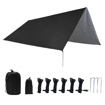 Хамак за Къмпинг Брезент Палатка Комплект tarps за къмпинг Хамак от дъжд и слънце Водоустойчив за домакинство/Campig Outdoor