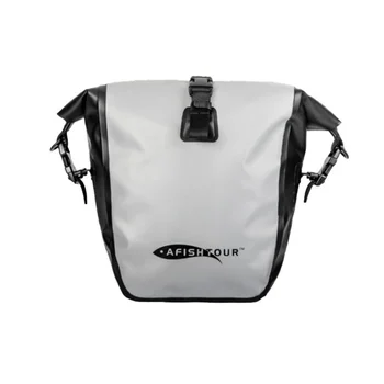 Чанта за задна седалка на велосипеда AFISHTOUR, Странична Велосипедна чанта, Чанта за подседельного на сондата, Аксесоари за велосипед, Чанта за багаж, Чанта за задната част на рамката на велосипеда.